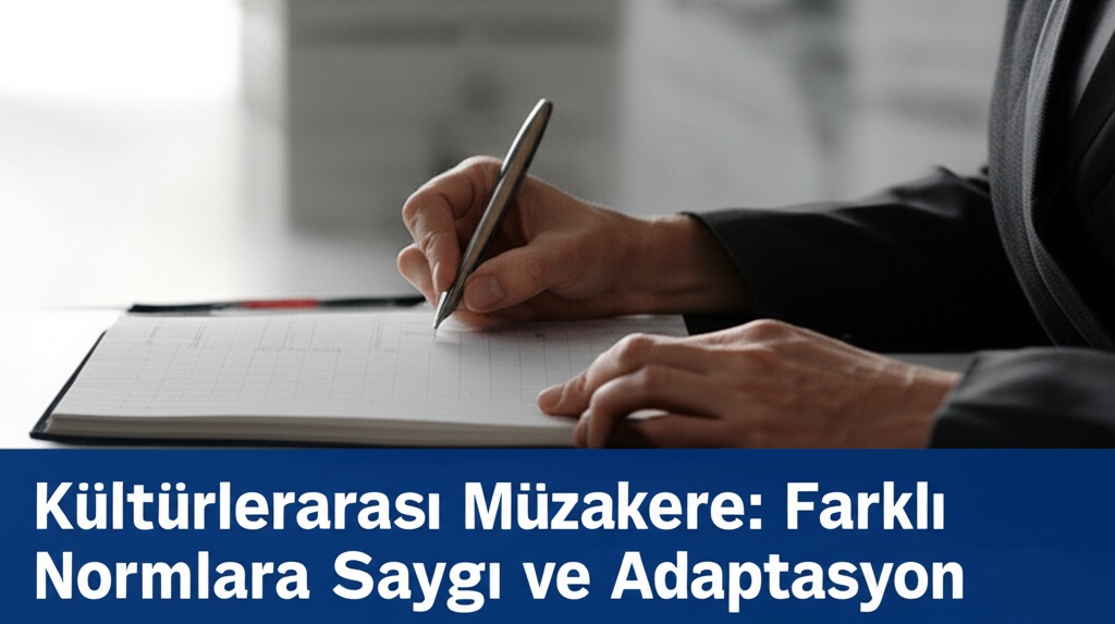 Kültürlerarası Müzakere: Farklı Normlara Saygı ve Adaptasyon