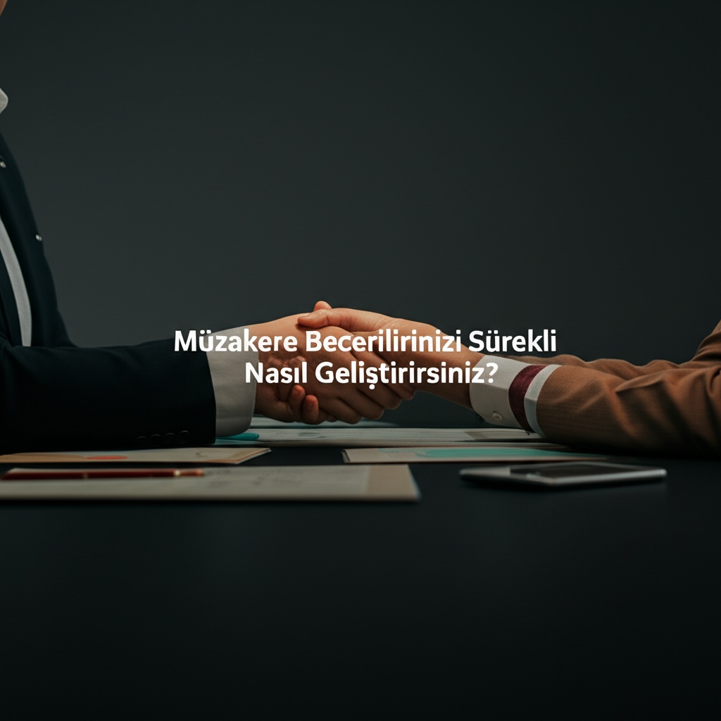 Müzakere Becerilerinizi Sürekli Nasıl Geliştirirsiniz?