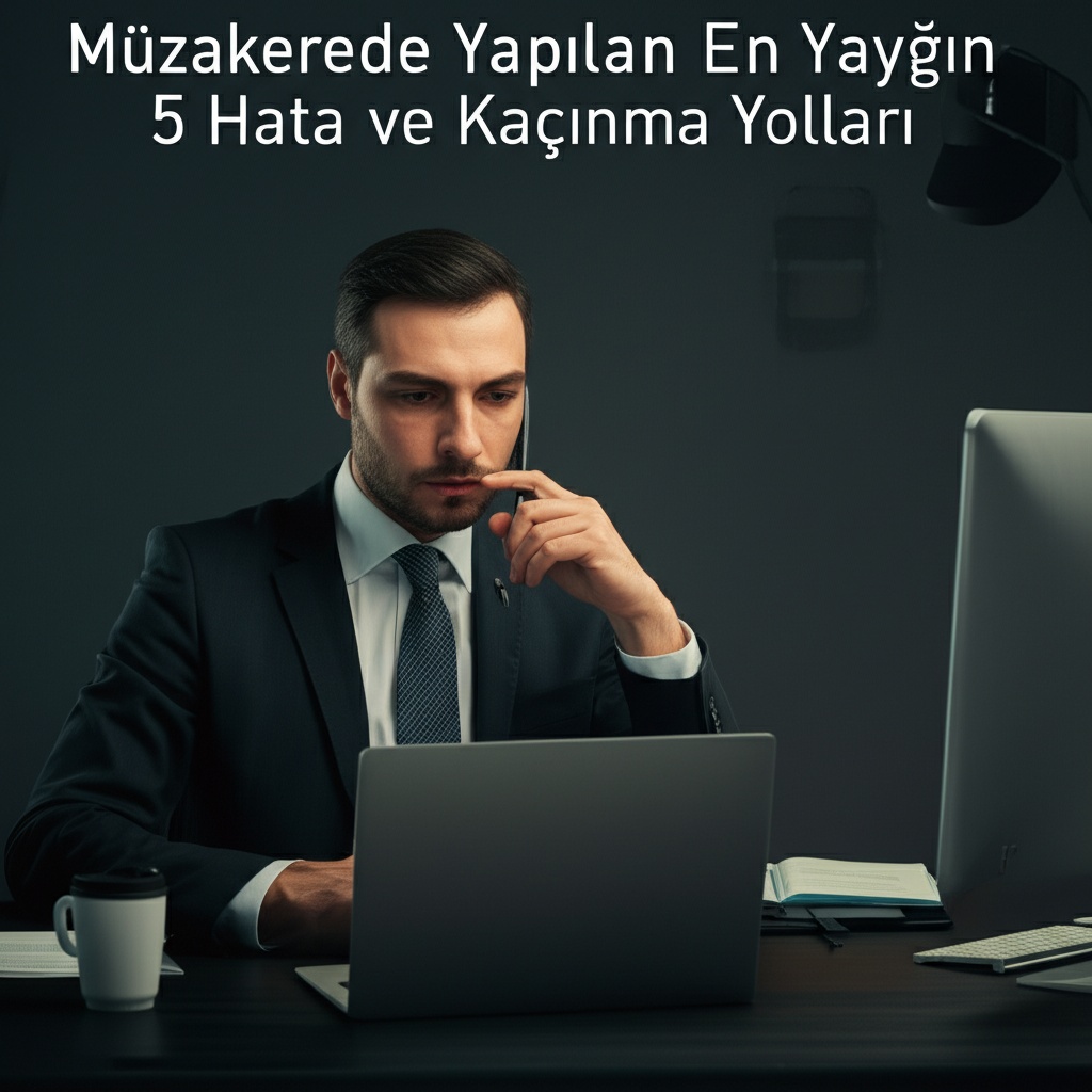 Müzakerede Yapılan En Yaygın 5 Hata ve Kaçınma Yolları